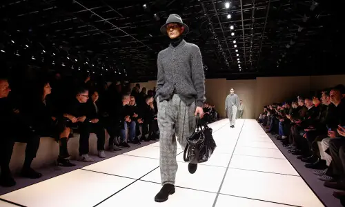 Armani debuts first menswear line without founder as Milan Fashion Week ends