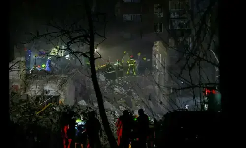 Russia hits Kyiv with drones and missiles, cutting power, water supplies
