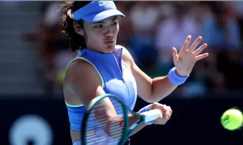 Emma Raducanu to &lsquo;re-evaluate&rsquo; after flat Australian Open exit