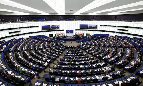 EU lawmakers stall US trade deal in protest over Greenland