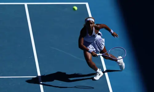 Gauff rallies to despatch Baptiste in all-American matchup