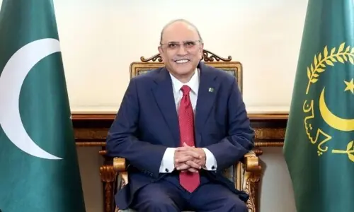 President Zardari to undertake four-day official visit to UAE from today