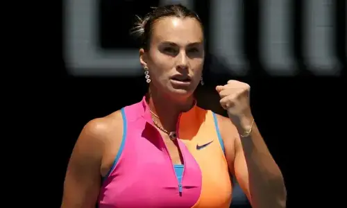 Dominant Sabalenka brushes aside teenager Jovic to reach semis