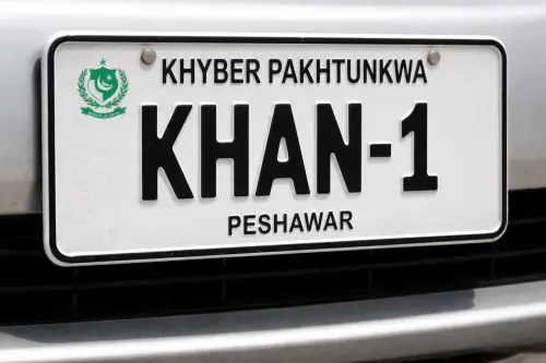Personalised number plate &lsquo;Khan 1&rsquo; fetches Rs11.1m