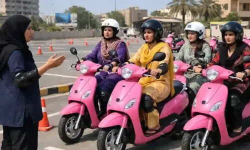 Thousands of women applied for driving licences under Sindh’s free scooty initiative, panel told Thousands of women applied for driving licences under Sindh’s free scooty initiative, panel told
