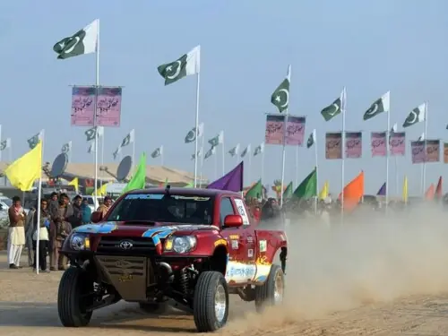 KPCTA organises 14th Indus Water Cross Jeep Race