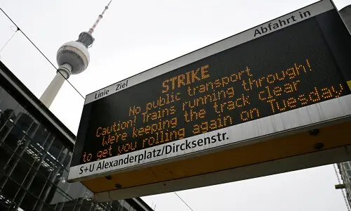 Nationwide public transport strike hits Germany Nationwide public transport strike hits Germany