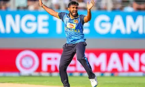 Sri Lanka bowler Maliga doubtful for T20 World Cup due to shoulder dislocation Sri Lanka bowler Maliga doubtful for T20 World Cup due to shoulder dislocation