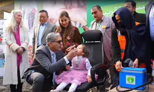 2026 کی پہلی انسداد پولیو مہم، 45 ملین بچوں کو حفاظتی قطرے پلائے جائیں گے