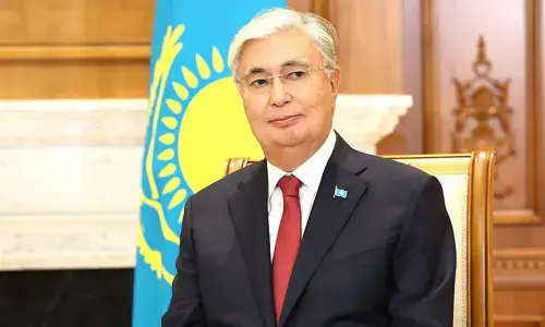 Kazakhstan President arrives in Pakistan