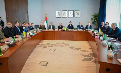 Ukraine, Russia start second day of peace talks in Abu Dhabi