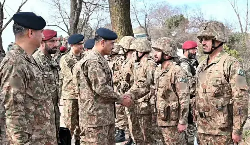 فیلڈ مارشل سید عاصم منیر کا مظفرآباد کا دورہ، مسئلہ کشمیر پر حمایت کا اعادہ