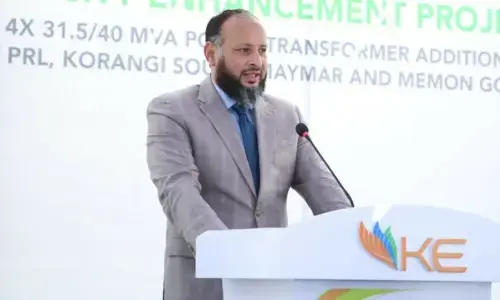 Moonis Alvi steps down as K-Electric CEO Moonis Alvi steps down as K-Electric CEO