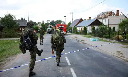 Southeast Poland airspace closed due to &lsquo;unplanned military activity&rsquo;