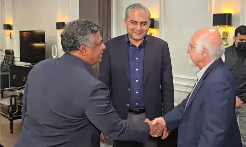آئی سی سی، پی سی بی اور بی سی بی کے حکام کی ملاقات، پاکستان کی بھارت کے خلاف میچ سے دستبرداری معاملے پر غور