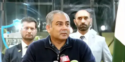 Naqvi pays tribute to martyred Captain Abbas Khan