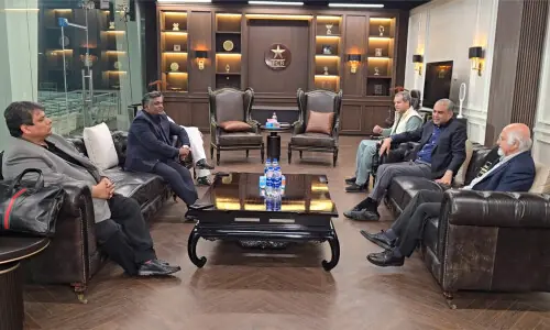 ICC, BCB officials reach Lahore