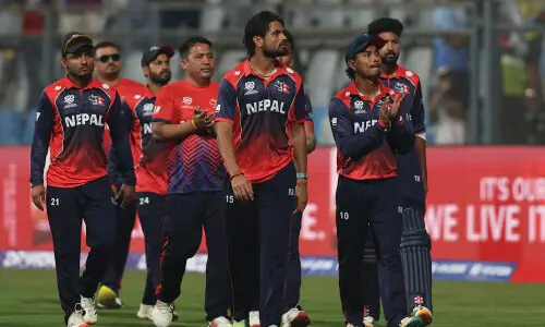 Nepal’s grit wins applause after narrow loss to England Nepal’s grit wins applause after narrow loss to England