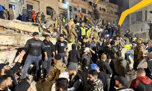 Building collapse in Lebanon&rsquo;s Tripoli kills 13, search for missing continues