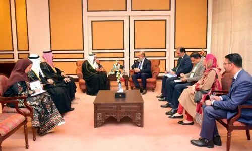 High-level Saudi delegation in Pakistan ahead of Crown Prince’s visit High-level Saudi delegation in Pakistan ahead of Crown Prince’s visit