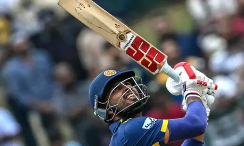 Shanaka fireworks as Sri Lanka thrash Oman at T20 World Cup Shanaka fireworks as Sri Lanka thrash Oman at T20 World Cup