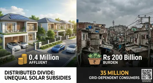 Solar subsidy mirage: Bridging the &ldquo;distributed divide&rdquo; for 35mn grid users