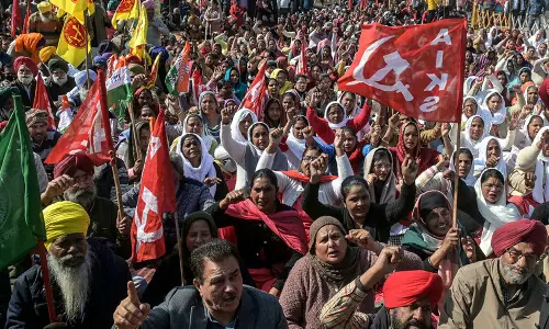 India farmers protest US trade deal