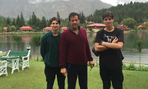 Imran Khan speaks to sons after prolonged hiatus, confirms Aleema Khan