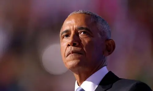 Obama deplores lack of shame after Trump racist monkey clip Obama deplores lack of shame after Trump racist monkey clip