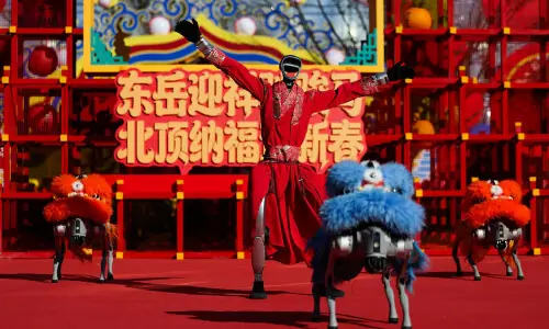 China&rsquo;s humanoid robots take centre stage for Lunar New Year showtime