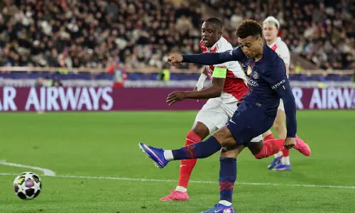 PSG&rsquo;s mental strength hailed as they come from behind to win at Monaco