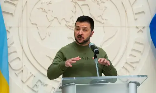 &lsquo;Difficult&rsquo; Ukraine peace talks end after Zelenskiy says Russia stalling