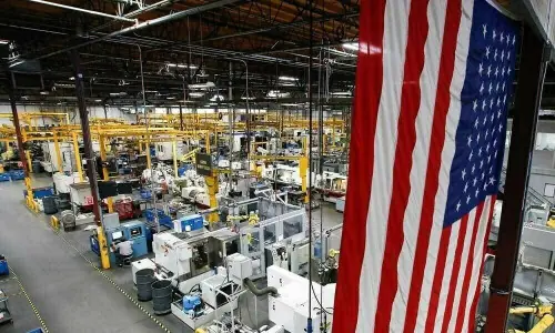 US factory output beats expectations on manufacturing uptick US factory output beats expectations on manufacturing uptick