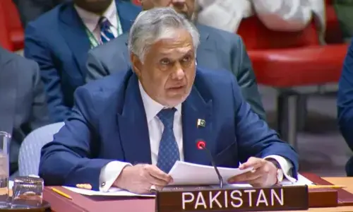 اقوام متحدہ : وزیر خارجہ کا اسرائیل سے مغربی کنارے میں حالیہ اقدامات فوری واپس لینے کا مطالبہ