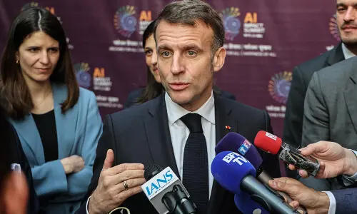 India to make Rafale jets with France in boost to defence ties, Macron says