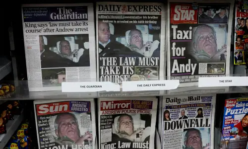 UK police seek information from ex-protection officers of king&rsquo;s brother Andrew