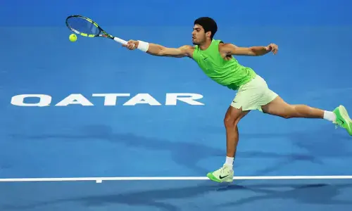 Carlos Alcaraz triumphs in Doha