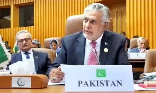 وزیر خارجہ اسحاق ڈار جدہ میں او آئی سی ایگزیکٹو کمیٹی کے غیر معمولی اجلاس میں شرکت کریں گے