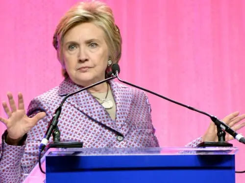 Hillary Clinton calls for Trump to testify as she faces US House Epstein panel