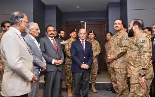 PM given briefing on security situation during visit to GHQ
