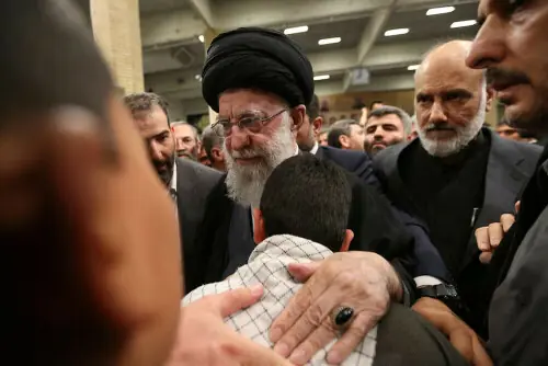 Khamenei&rsquo;s absentia funeral prayers offered in Peshawar