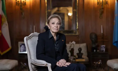 Iran will not &lsquo;automatically&rsquo; fall after Khamenei&rsquo;s death, shah&rsquo;s widow tells AFP