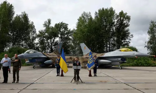 Ukraine&rsquo;s F-16 jets were starved of US-made missiles for weeks