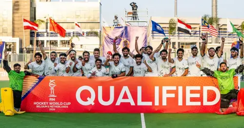 پاکستان نے آٹھ سال بعد 2026 کے ہاکی ورلڈ کپ کے لیے کوالیفائی کر لیا
