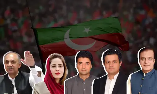 جی ایچ کیو حملہ کیس: پی ٹی آئی کی اعلیٰ قیادت سمیت 47 ملزمان کو 10، 10 سال قید کی سزا