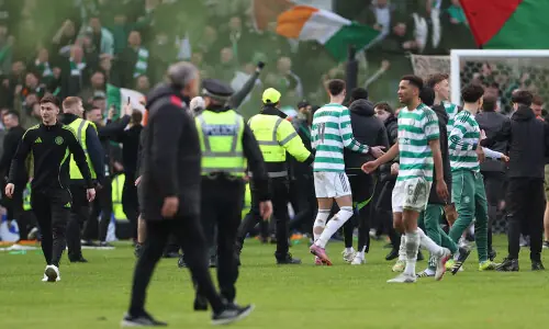 Fans clash after Celtic beat Rangers in Scotland&rsquo;s &lsquo;Old Firm&rsquo; derby