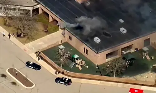Gunman shot dead at Virginia University after injuring two Gunman shot dead at Virginia University after injuring two