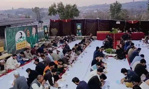 Over 2.6m served at &lsquo;Ramazan Nigehban Dastarkhwans&rsquo;