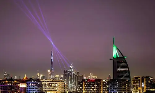 Dubai building hit by debris from attack: media office