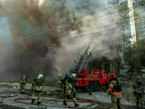 یوکرینی ڈرون حملے، روس کے کراسنوڈار میں آئل ریفائنری اور بندرگاہ نشانہ، متعدد زخمی